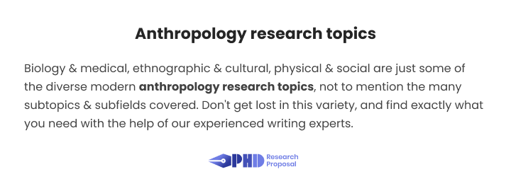 anthropology extended essay topics