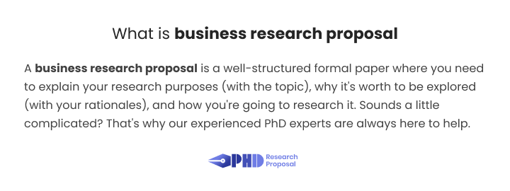 business research proposal topics for college students