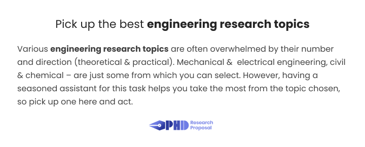 55 Good Engineering Research Paper Topics To Choose From