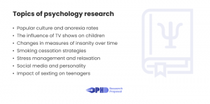 positive psychology research topics 2020